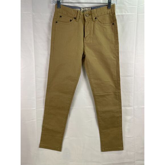 Lucky Brand Men's Khaki Skinny Stretch 5-Pockets Distress Fit Jeans Pant Size 10 - Picture 1 of 5